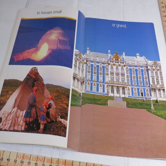 A world of Homes BIG BOOK (almost 2 feet tall) with teacher pages  Classroom - Picture 3 of 14